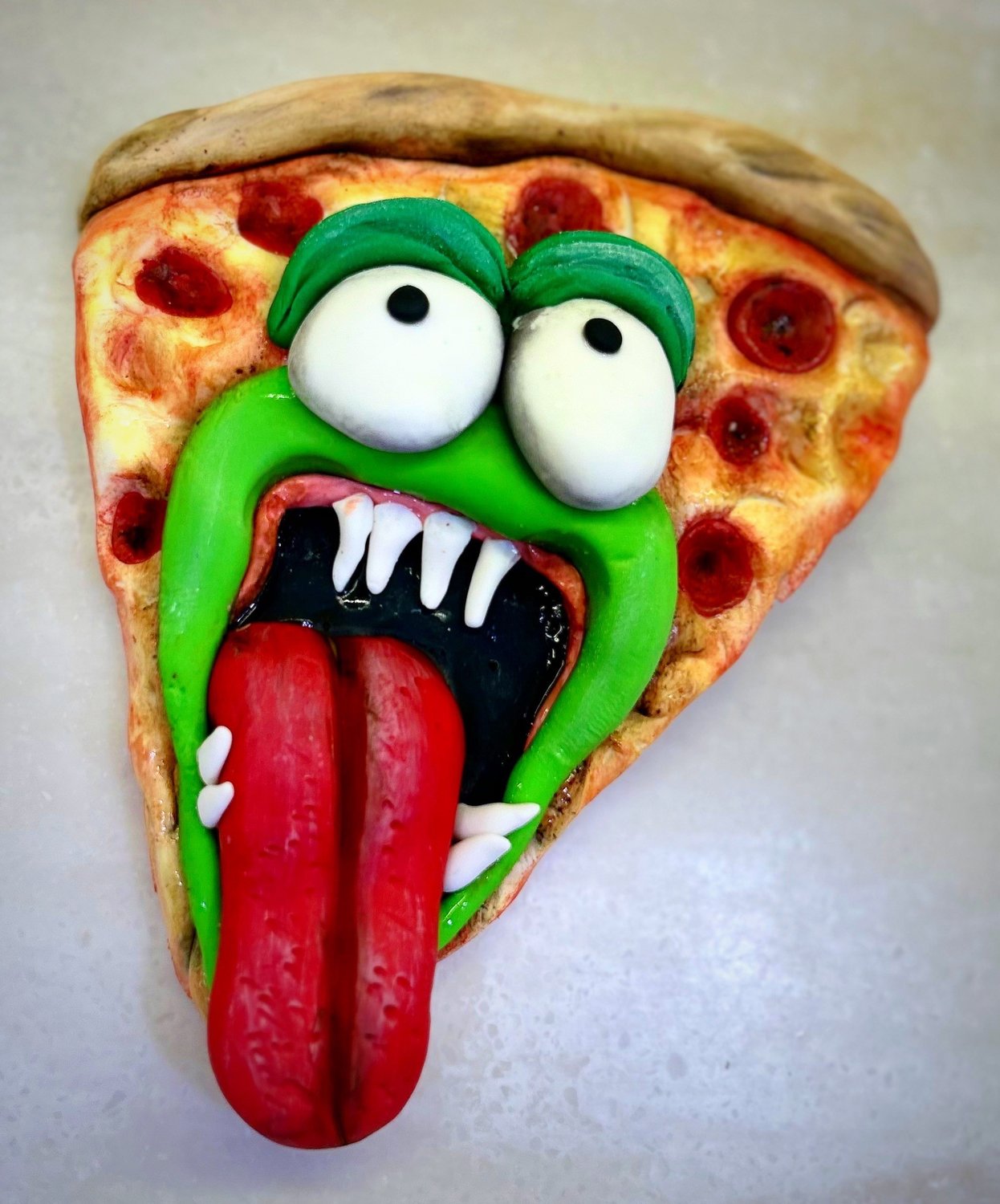 You too can make a cookie pizza monster!